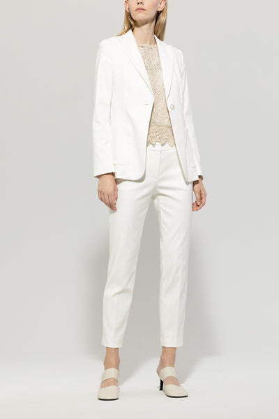 Stretch gabardine blazer