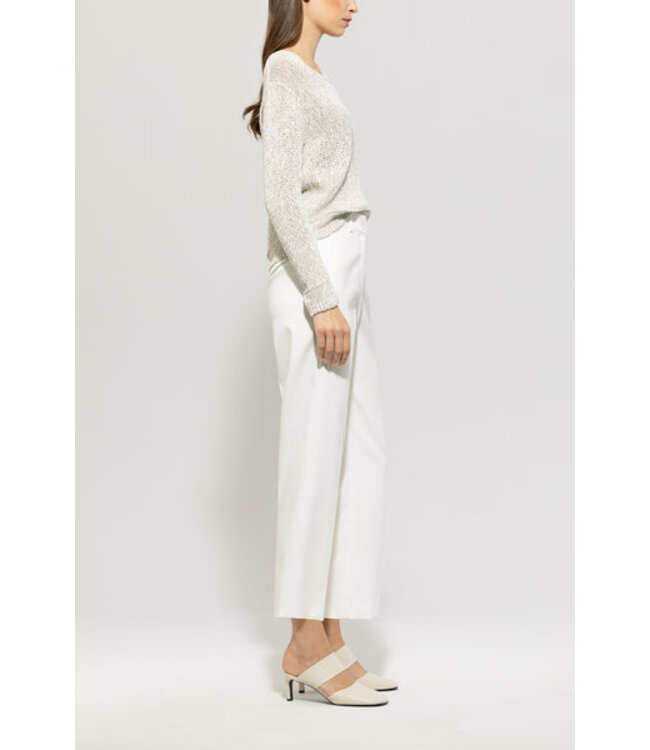 LUISA CERANO Pantalon en gabardine stretch