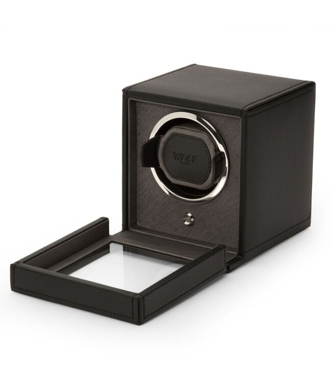 WOLF 1834 Cub Single Watch Winder with Cover
