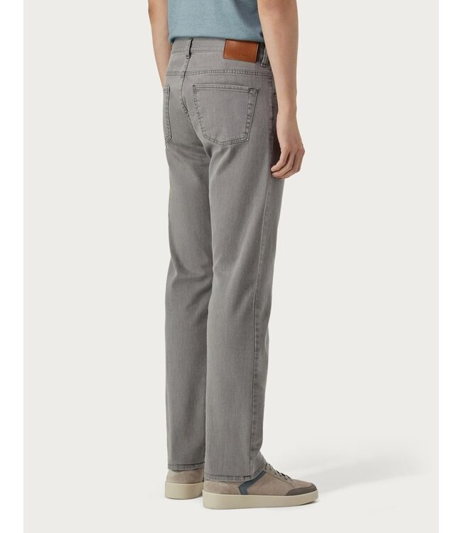 CANALI Pantalon en denim extensible à cinq poches