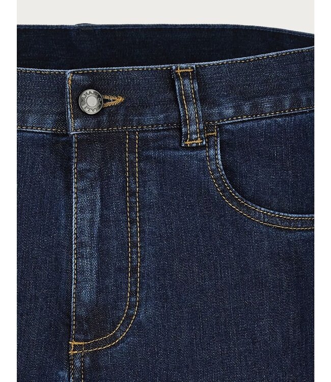 CANALI Five-pocket stretch denim trousers