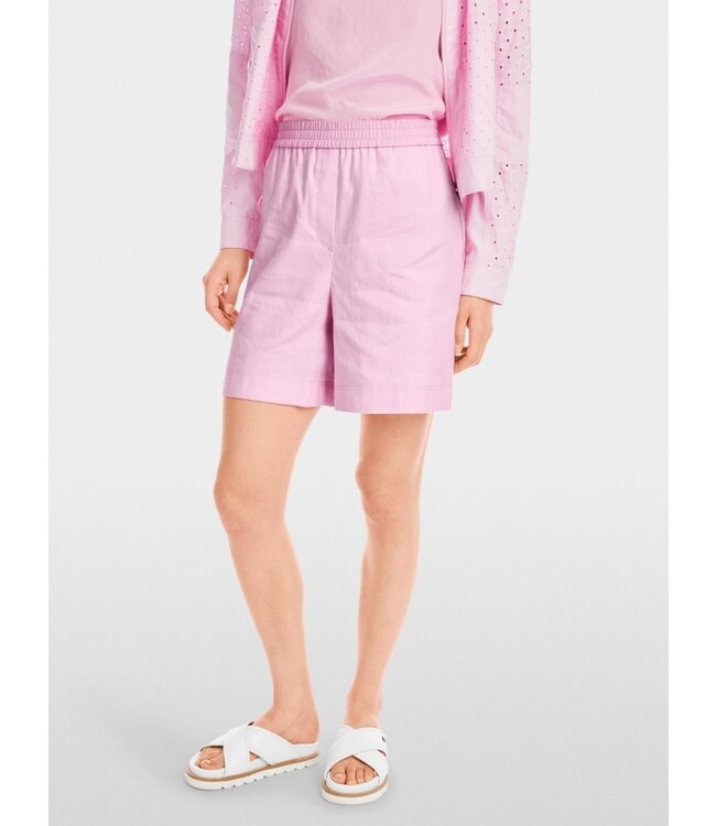 MARC CAIN WILLMAR shorts with linen