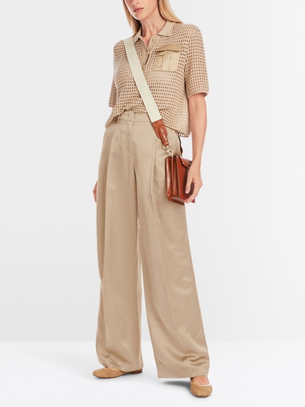 WICHITA wide pleated trousers