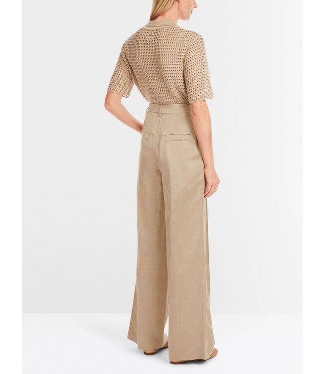 MARC CAIN WICHITA wide pleated trousers
