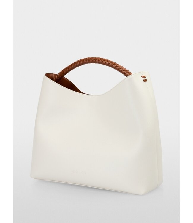 MARC CAIN Satchel bag with braided handle