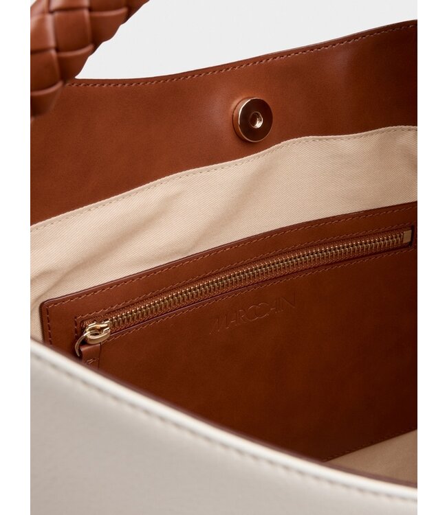 MARC CAIN Satchel bag with braided handle