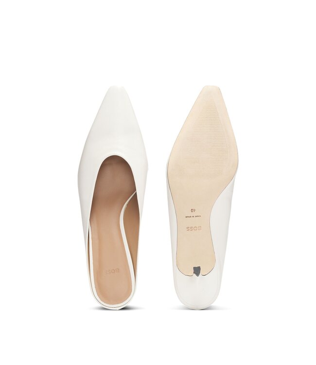 BOSS Open-back mules in nappa leather