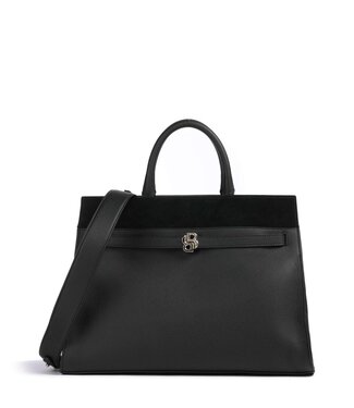 BOSS Beverly grained leather handbag