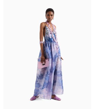 EMPORIO ARMANI Robe à fleurs