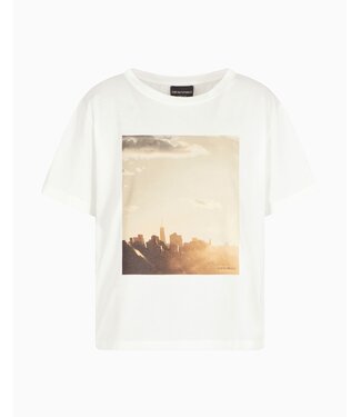 EMPORIO ARMANI Jersey T-shirt with print