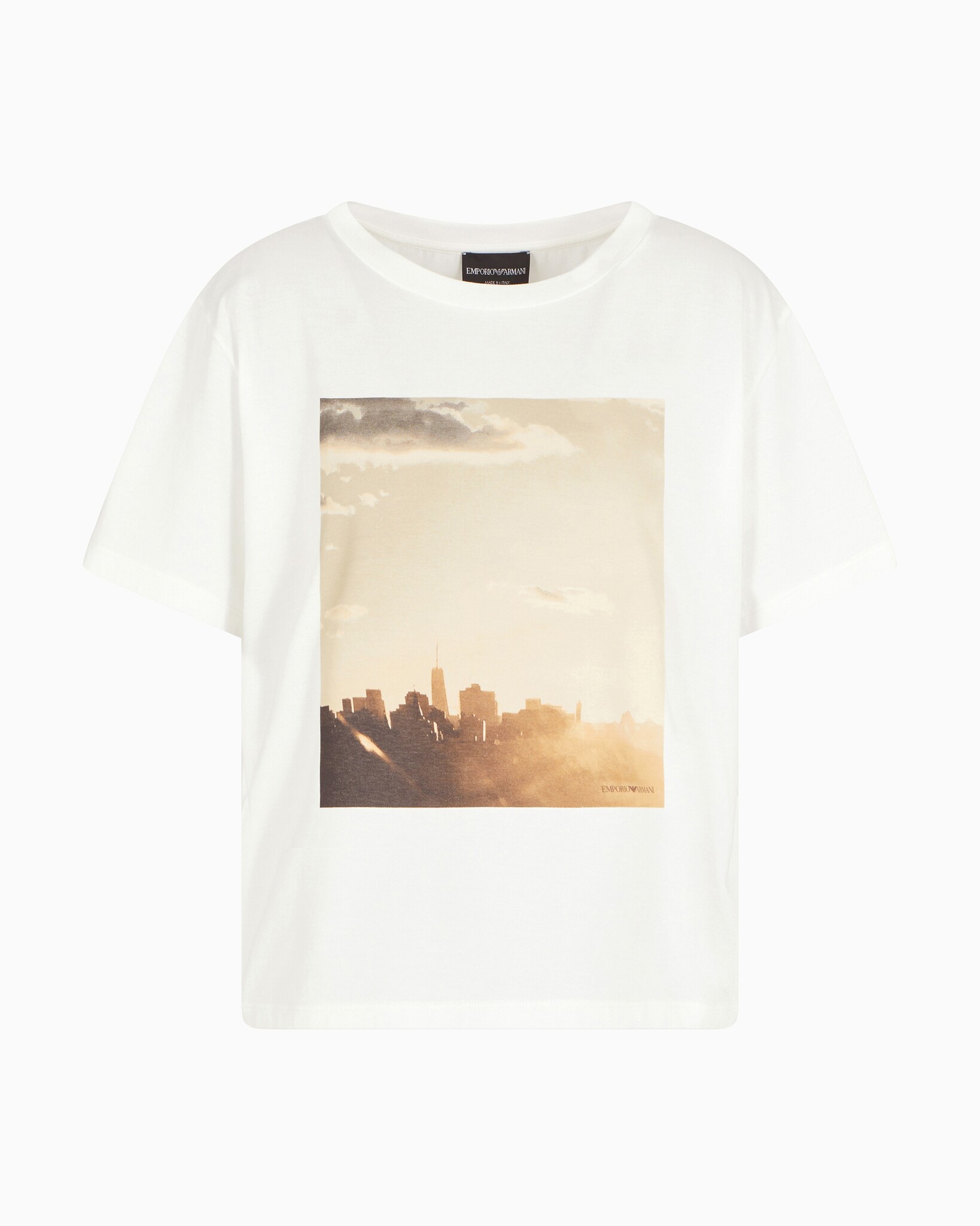 Jersey T-shirt with print