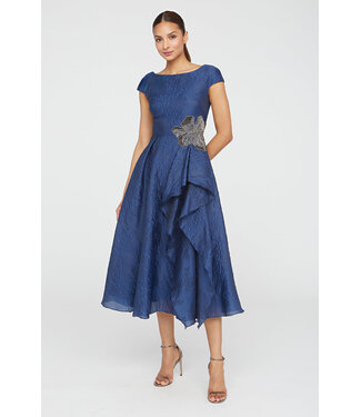 Theia Caity High Low Cocktail Dress