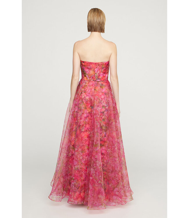 Theia Taytum Strapless Gown