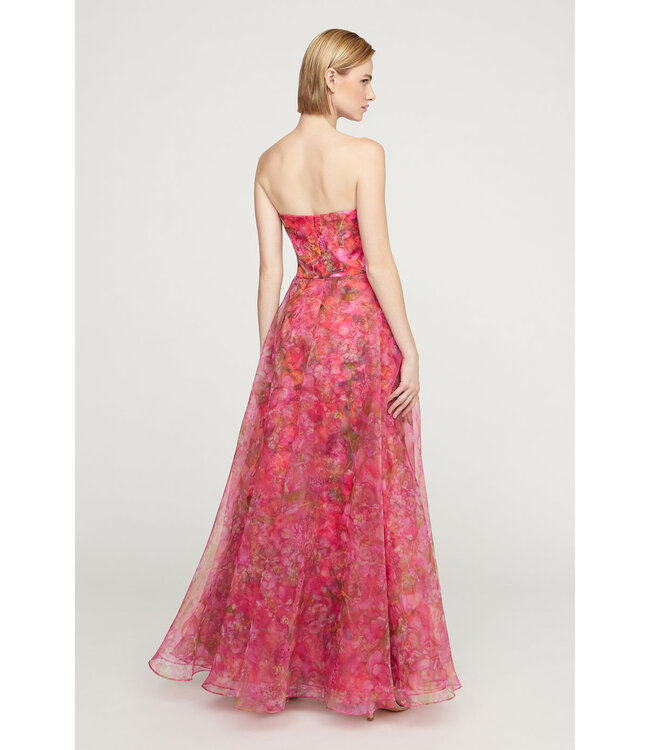 Theia Taytum Strapless Gown