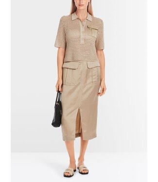 MARC CAIN Polo en tricot Rethink Together