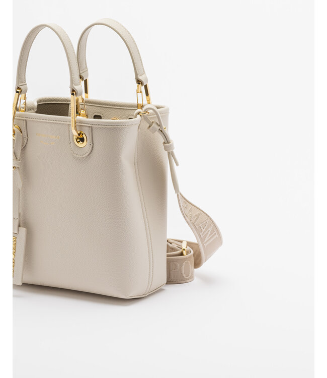 EMPORIO ARMANI Deer-Print Vertical Shopper Bag