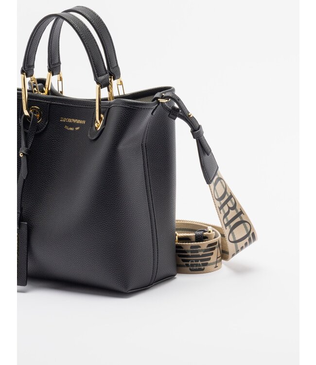 EMPORIO ARMANI Sac à provisions vertical imprimé cerf