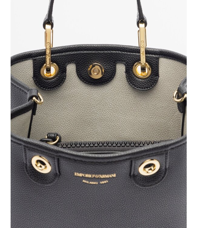 EMPORIO ARMANI Sac à provisions vertical imprimé cerf