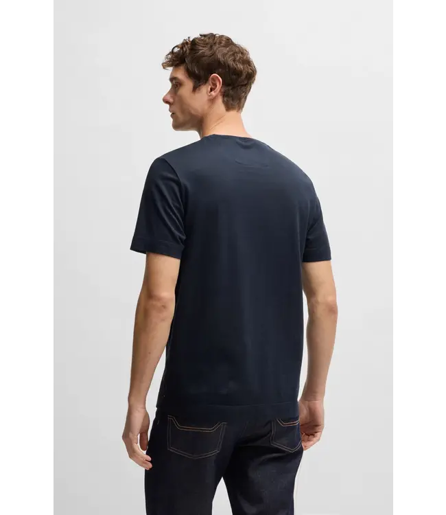 BOSS BOSS x ASTON MARTIN T-shirt in cotton, linen and silk