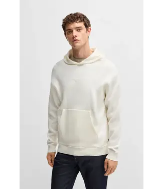 BOSS Sweat à capuche en coton torsadé avec broderie du logo BOSS x ASTON MARTIN