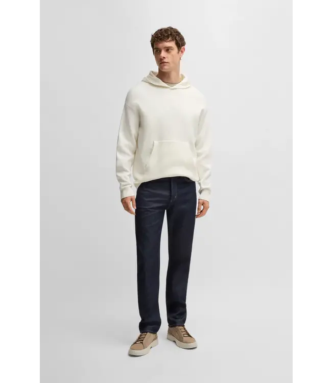 BOSS BOSS x ASTON MARTIN twisted-cotton hoodie with logo embroidery