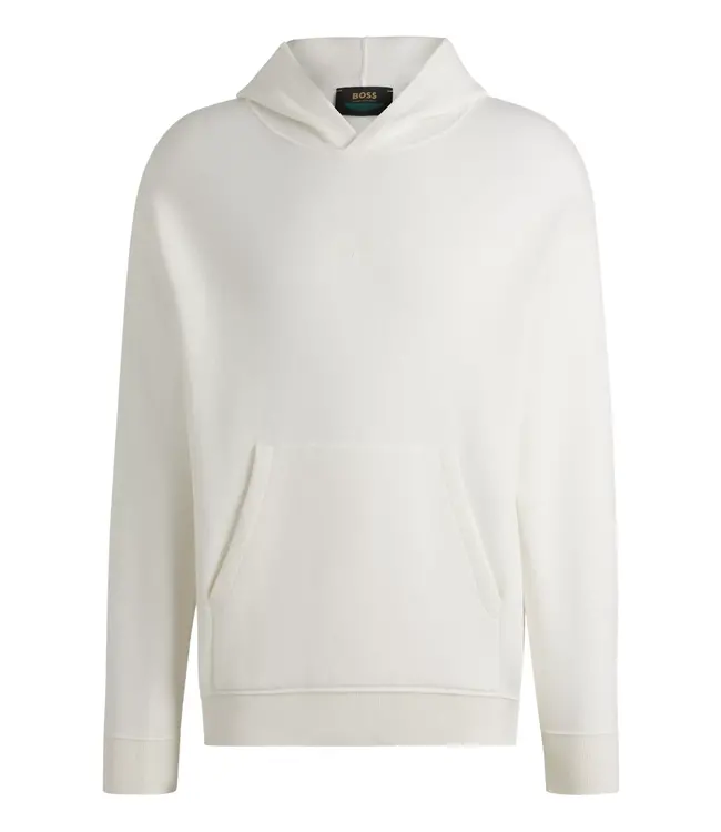 BOSS Sweat à capuche en coton torsadé avec broderie du logo BOSS x ASTON MARTIN