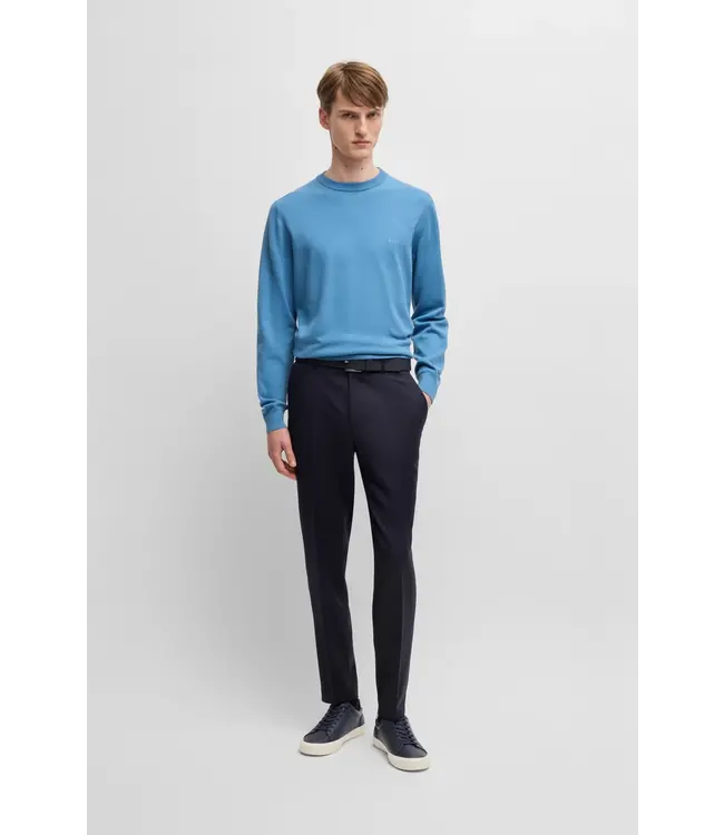 BOSS Baskets en simili-cuir avec patte arrière contrastée