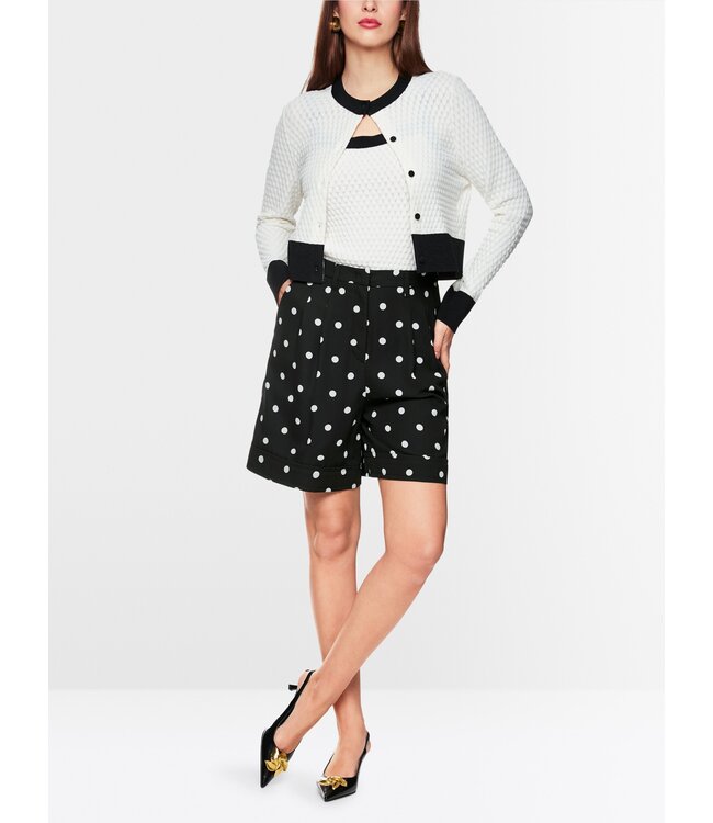 MARC CAIN Polka dot shorts