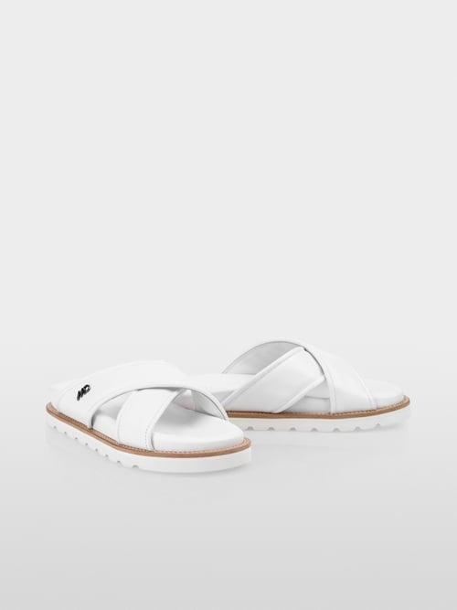 Sandals with chunky soles