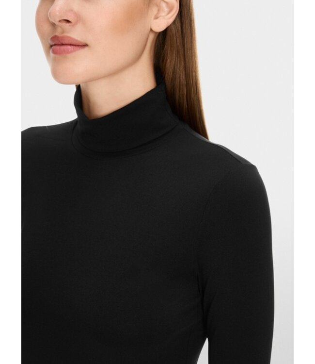 MARC CAIN Delicate turtleneck with roll-down collar