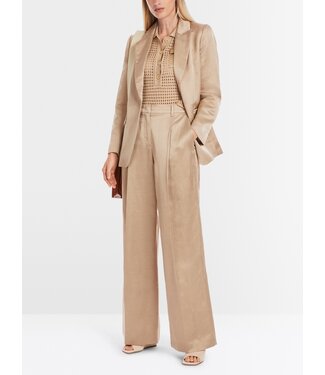 MARC CAIN Slim-Fit Blazer In Satin