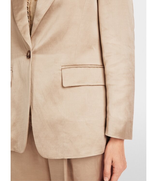 MARC CAIN Slim-Fit Blazer In Satin