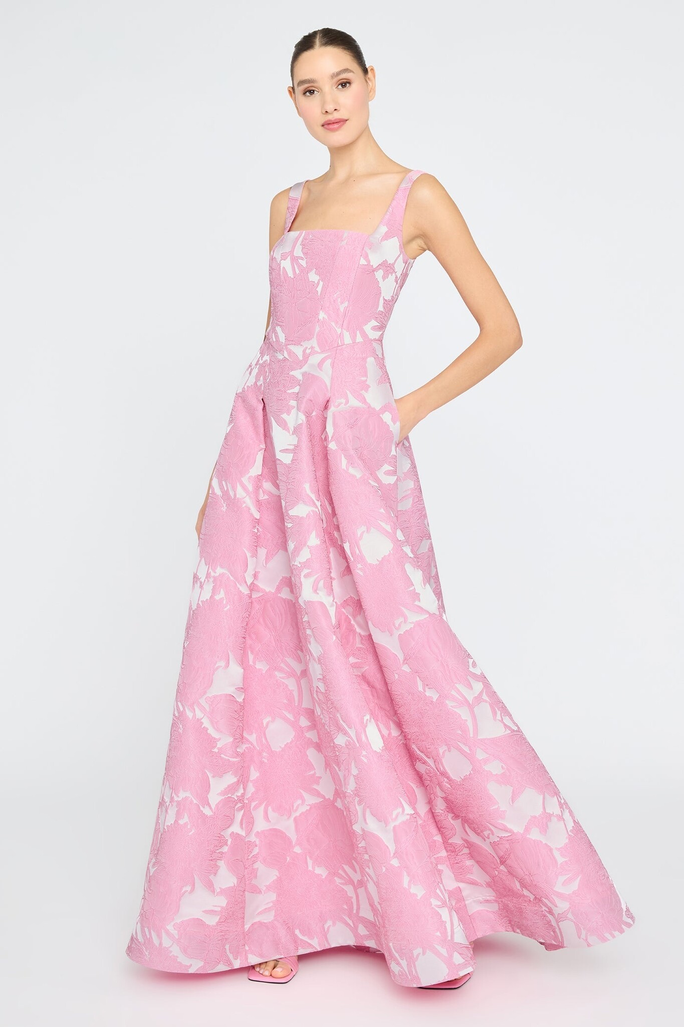 Soleil Basque Waist Gown