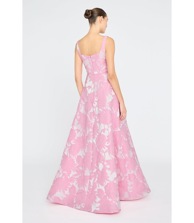 Theia Soleil Basque Waist Gown