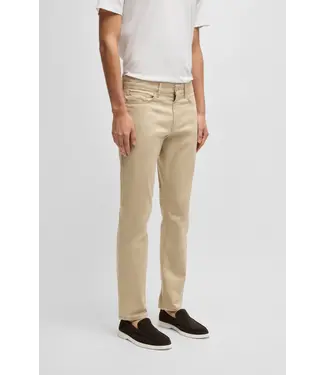 BOSS Pantalon slim Delaware en satin extensible