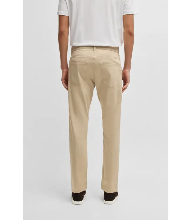 BOSS Pantalon slim Delaware en satin extensible