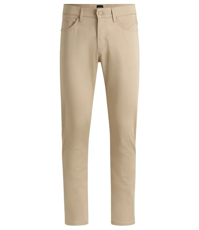 BOSS Pantalon slim Delaware en satin extensible