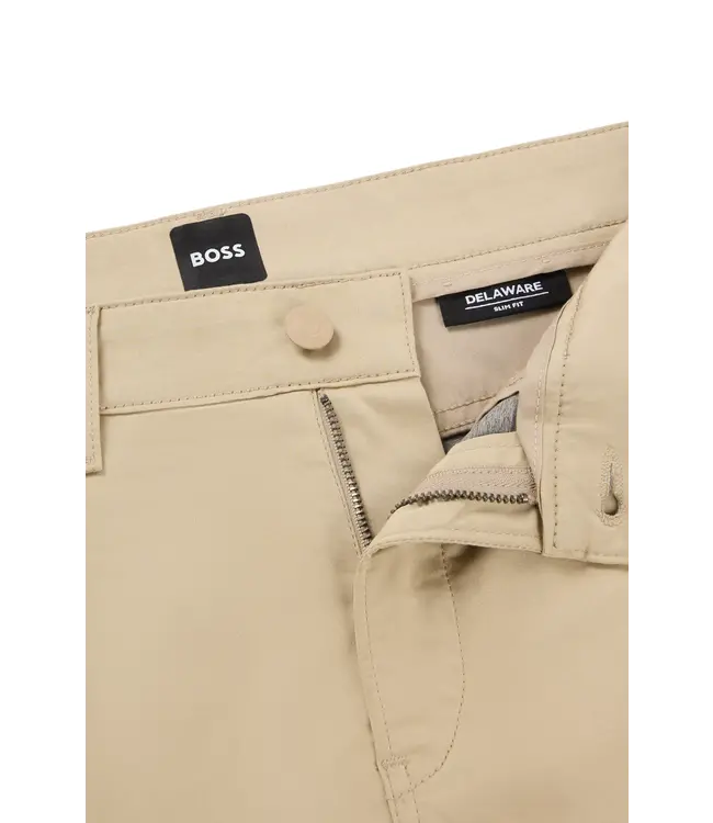 BOSS Pantalon slim Delaware en satin extensible