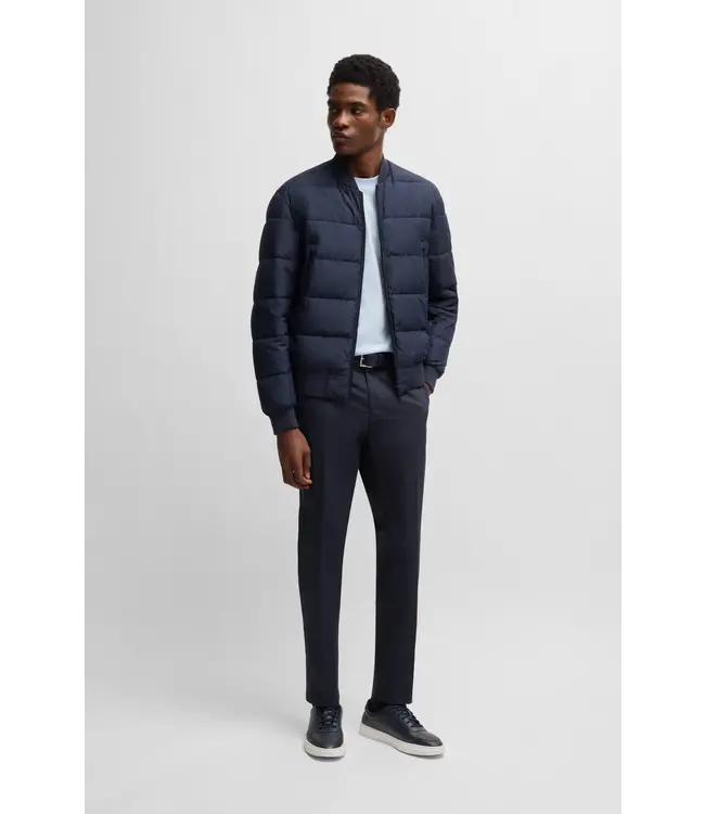 BOSS Pantalon d'apparat en coton extensible et confortable