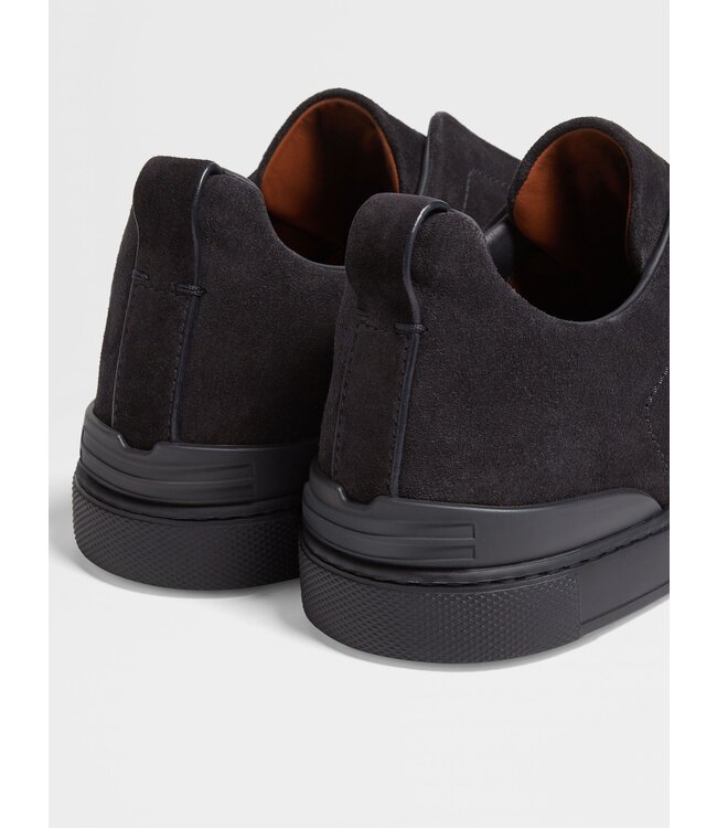 ZEGNA  Baskets en daim Triple Stitch™