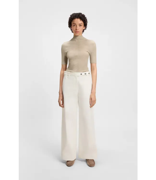 BOSS Crew-neck sweater in Merino wool