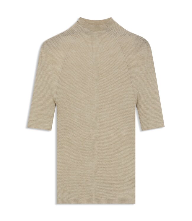 BOSS Crew-neck sweater in Merino wool