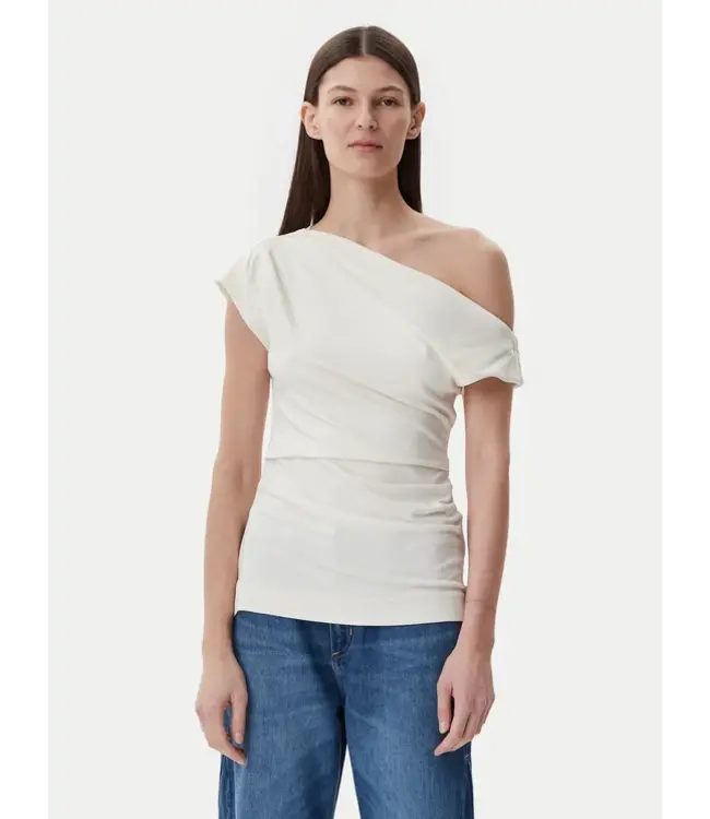 BOSS Haut à épaules dénudées en tissu extensible