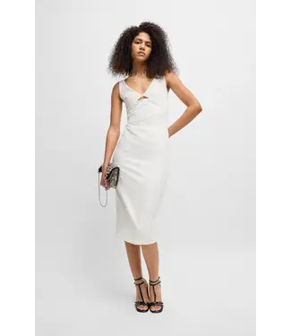 BOSS Bodycon midi dress with cut-out detail
