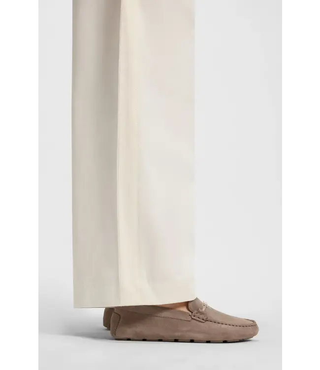 BOSS Suede moccasins with driver outsole