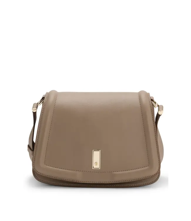 BOSS Ariell saddle bag in grained leather