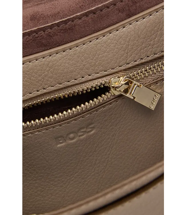 BOSS Sacoche Ariell en cuir grainé