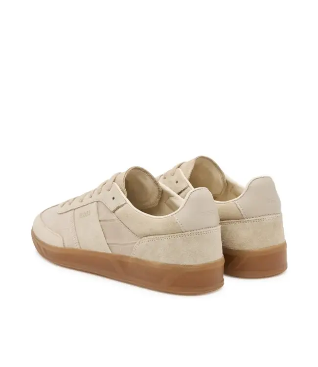 BOSS Baskets en daim avec semelle en caoutchouc