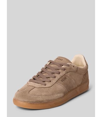 BOSS Baskets en daim avec semelle en caoutchouc BOSS Baskets en daim avec semelle en caoutchouc