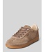 BOSS Suede trainers with rubber sole